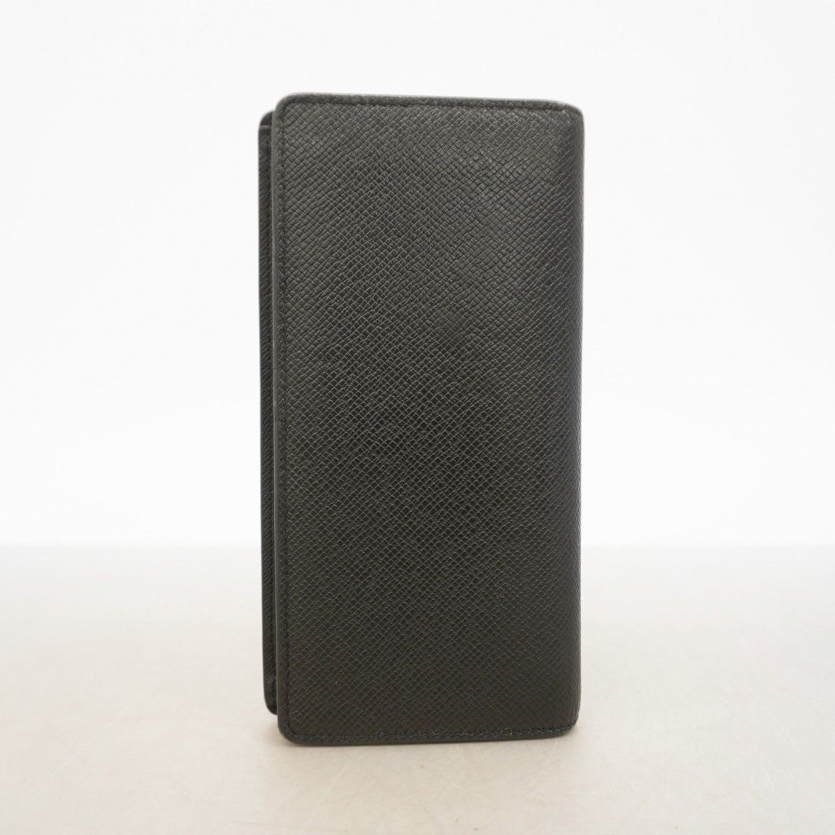 Louis Vuitton Wallet Taiga Portefeuille Brazza Noir — view 7