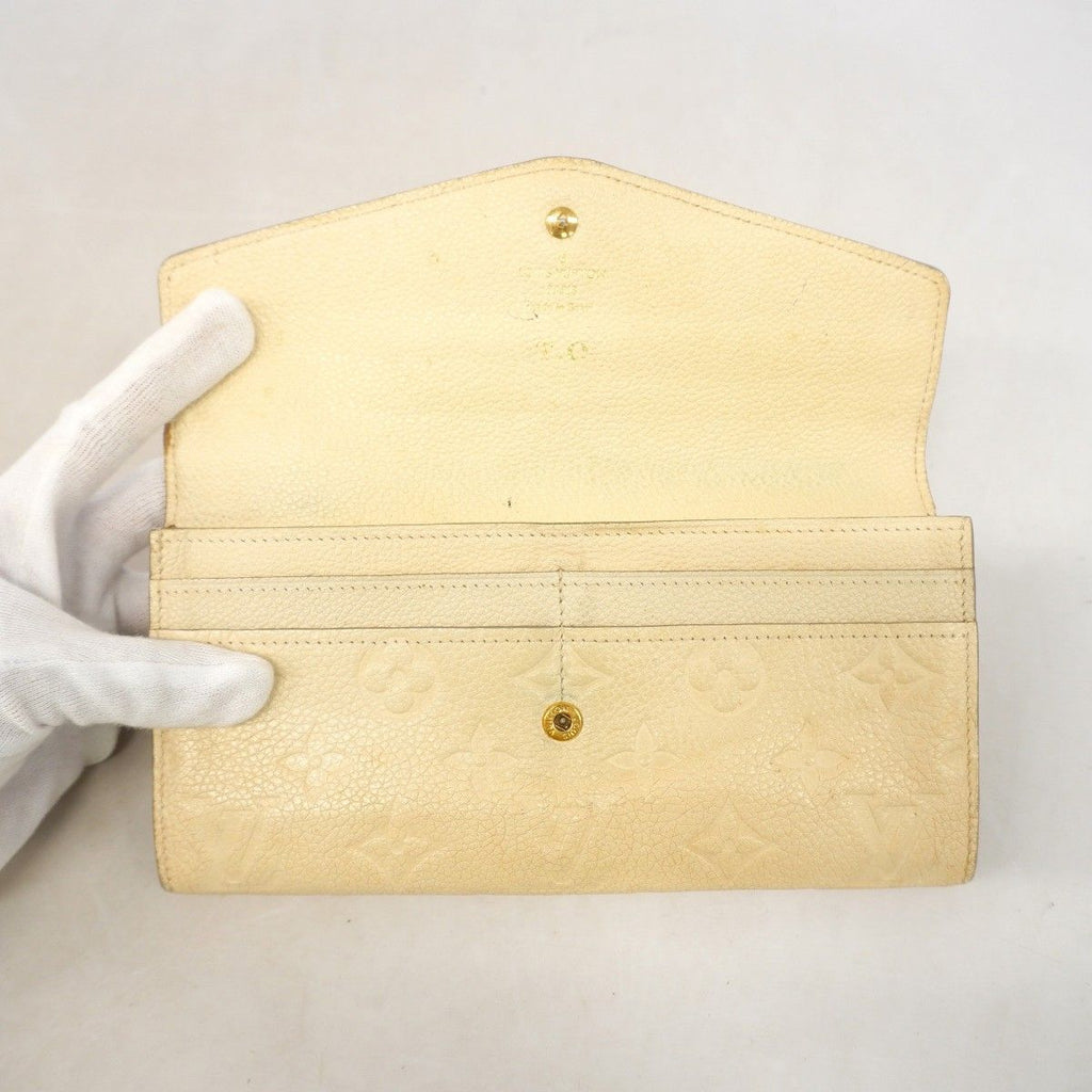Louis Vuitton Wallet Monogram Empreinte Portefeuille Curilles Neige — view 9