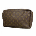 Louis Vuitton Pouch Monogram Trousse Toilette 27 Brown