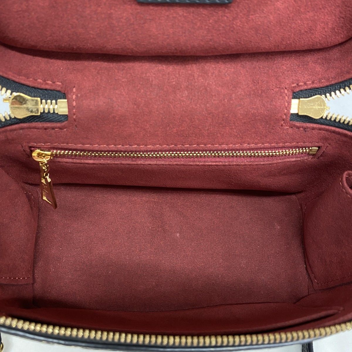 Louis Vuitton Vanity Bag Monogram Empreinte Bicolor PM Black Beige 2-Way — view 4