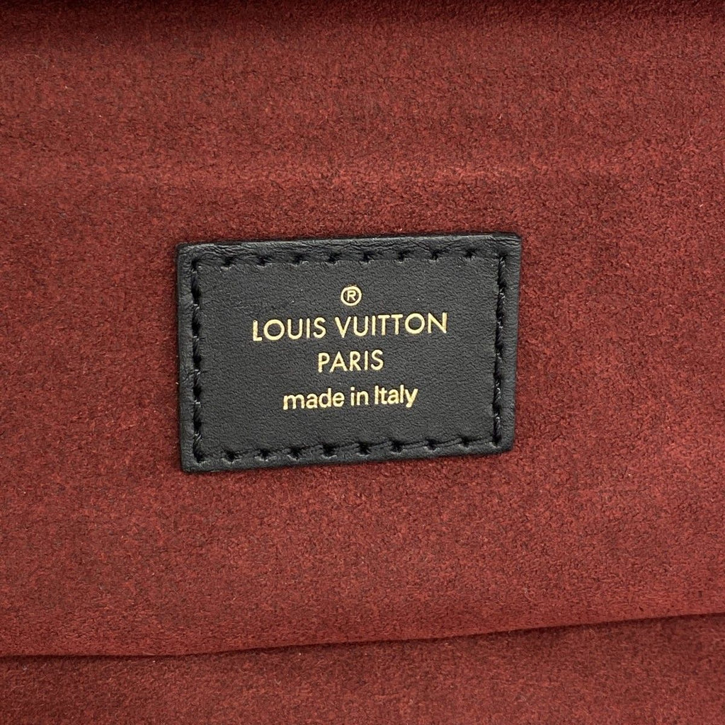 Louis Vuitton Vanity Bag Monogram Empreinte Bicolor PM Black Beige 2-Way — view 5