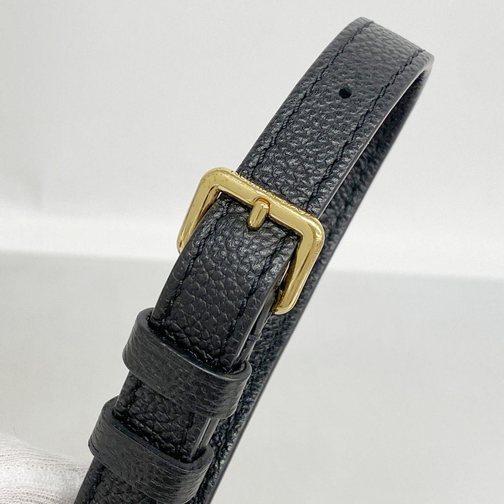 Louis Vuitton Vanity Bag Monogram Empreinte Bicolor PM Black Beige 2-Way — view 9