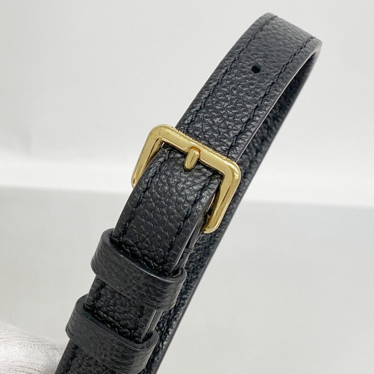 Louis Vuitton Vanity Bag Monogram Empreinte Bicolor PM Black Beige 2-Way — view 9