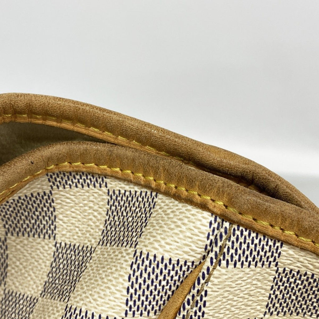 Louis Vuitton Shoulder Bag Damier Azur Galleria GM White — view 6