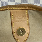 Louis Vuitton Shoulder Bag Damier Azur Galleria GM White — view 5