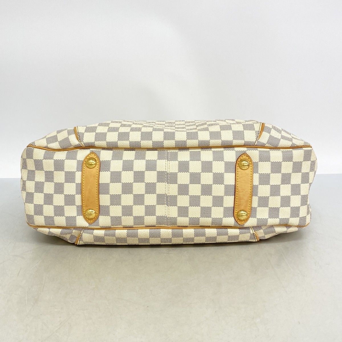 Louis Vuitton Shoulder Bag Damier Azur Galleria GM White — view 3