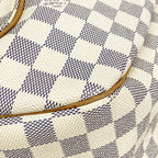 Louis Vuitton Shoulder Bag Damier Azur Galleria GM White — view 7