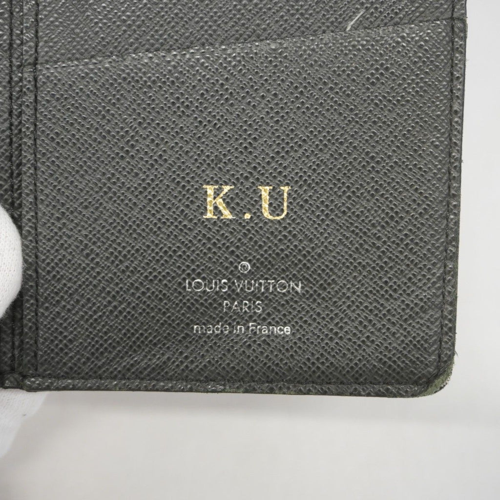 Louis Vuitton Wallet Taiga Portefeuille Brazza Ardoise — view 4