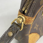 Louis Vuitton Clutch Monogram Marly Dragonne GM Brown — view 9