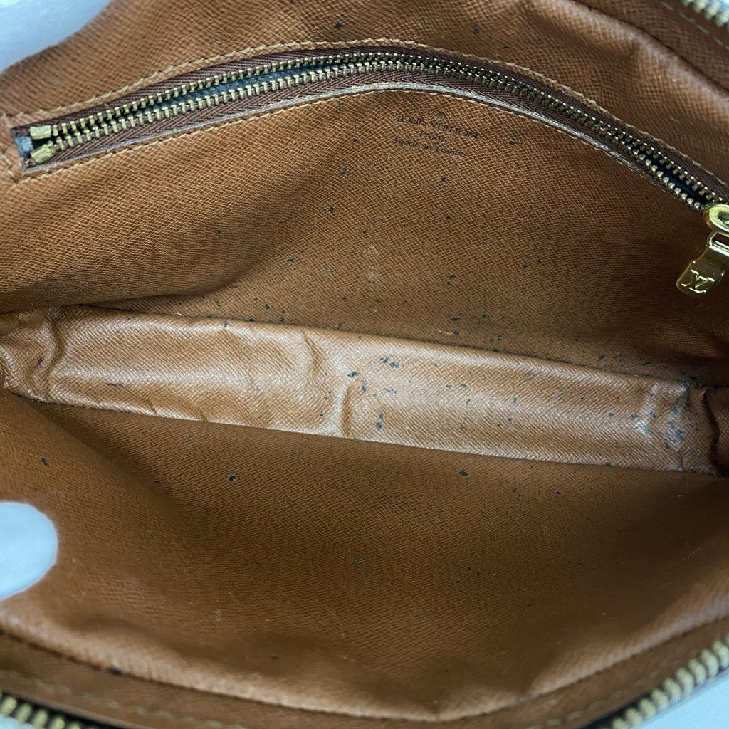 Louis Vuitton Clutch Monogram Marly Dragonne GM Brown — view 4
