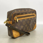 Louis Vuitton Clutch Monogram Marly Dragonne GM Brown — view 2