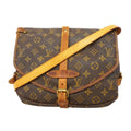 Louis Vuitton Shoulder Bag Monogram Saumur 30 Brown