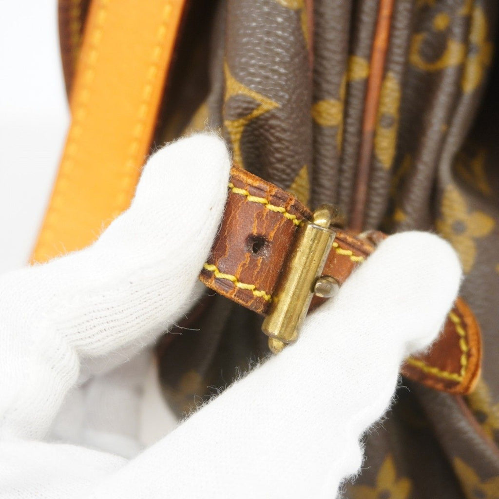 Louis Vuitton Shoulder Bag Monogram Saumur 30 Brown — view 8