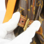 Louis Vuitton Shoulder Bag Monogram Saumur 30 Brown — view 8