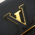 Louis Vuitton Wallet Taurillon Portefeuille Capucines Noir — view 7