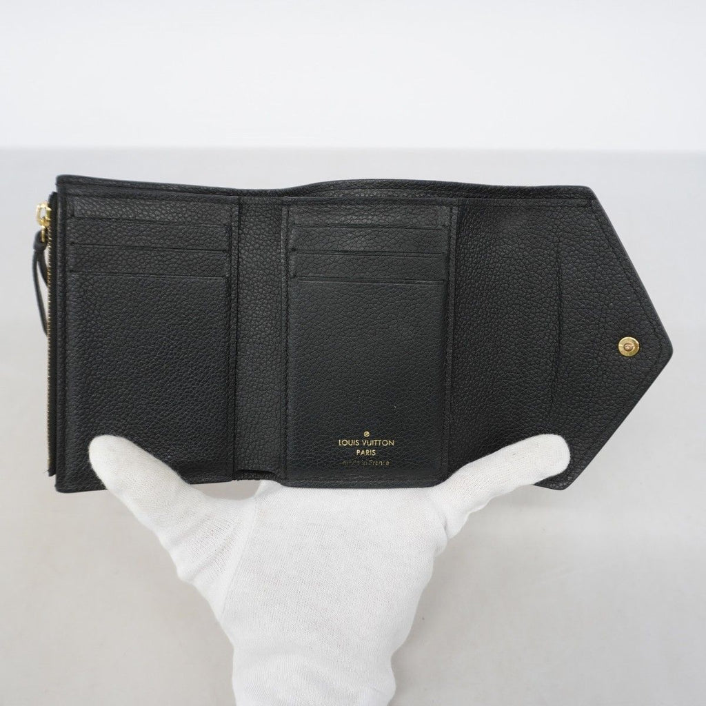 Louis Vuitton Trifold Wallet Monogram Empreinte Bicolor Portefeuille Victorine — view 3
