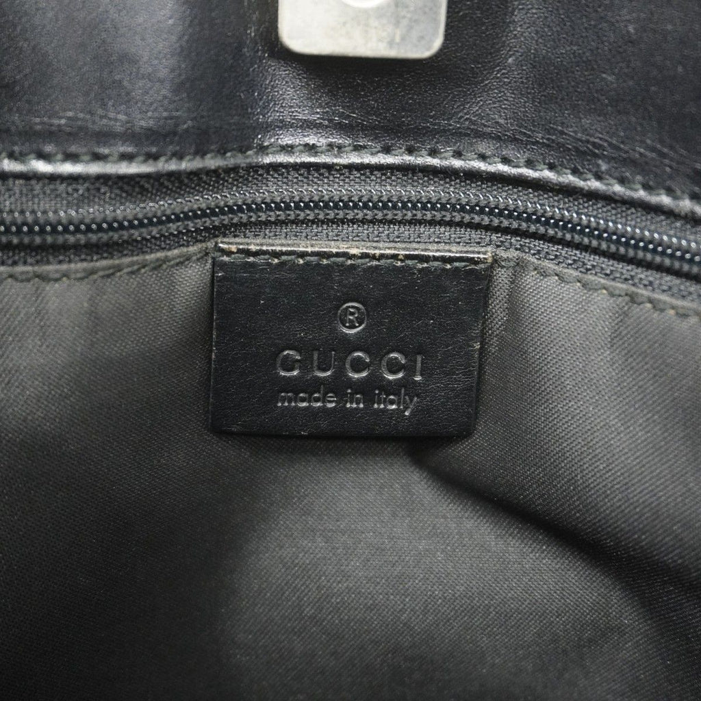 Gucci Handbag GG Canvas 002 Black Silver — view 5