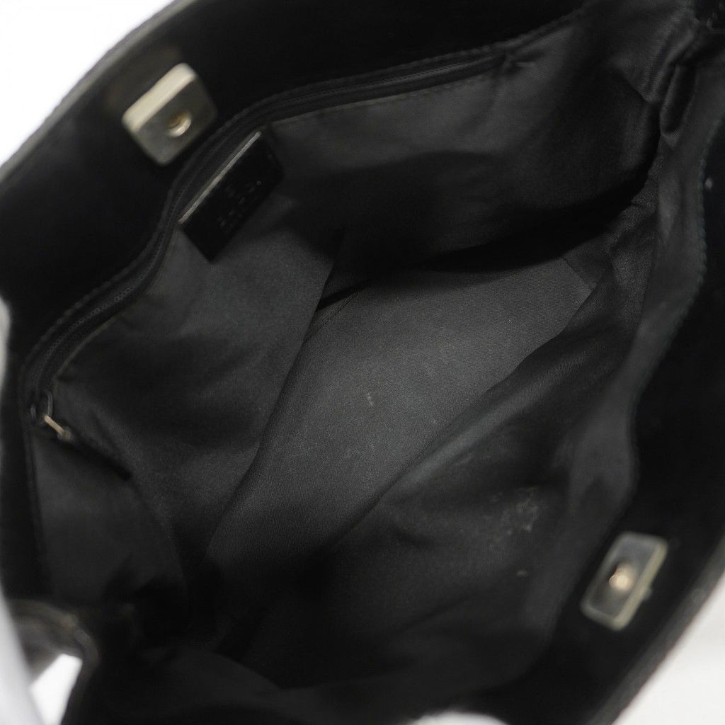 Gucci Handbag GG Canvas 002 Black Silver — view 4