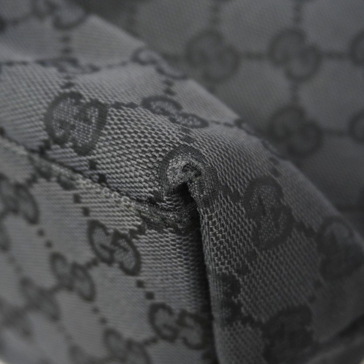 Gucci Handbag GG Canvas 002 Black Silver — view 6