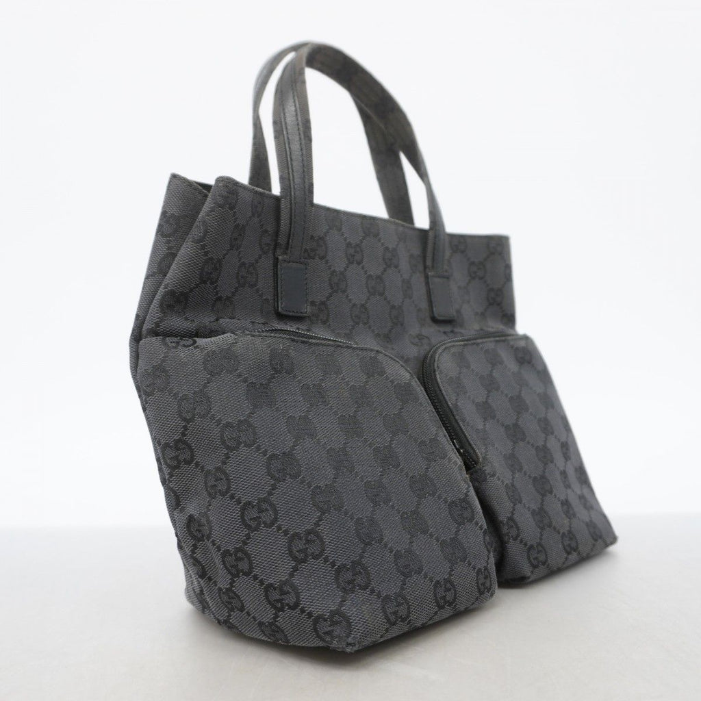 Gucci Handbag GG Canvas 002 Black Silver — view 2
