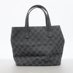 Gucci Handbag GG Canvas 002 Black Silver — view 8