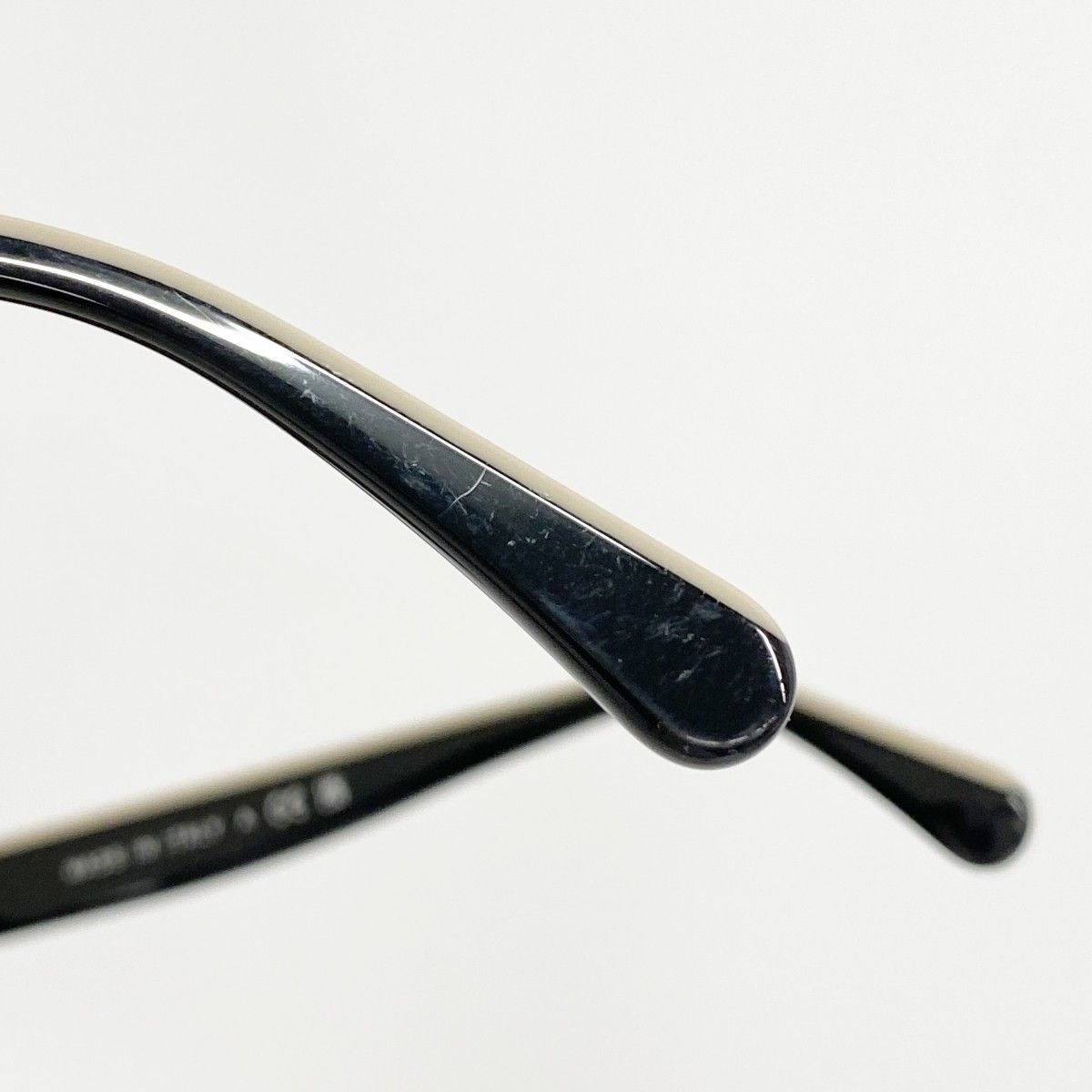 Chanel Sunglasses Acetate Black Silver Eyewear — view 5