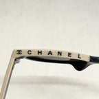 Chanel Sunglasses Acetate Black Silver Eyewear — view 7