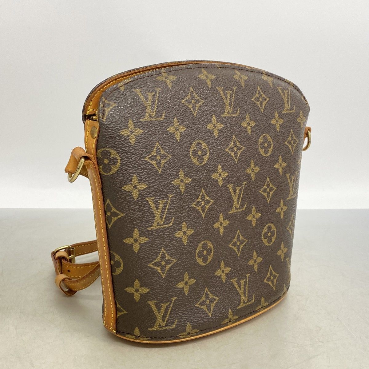 Louis Vuitton Shoulder Bag Monogram Drew Brown — view 2