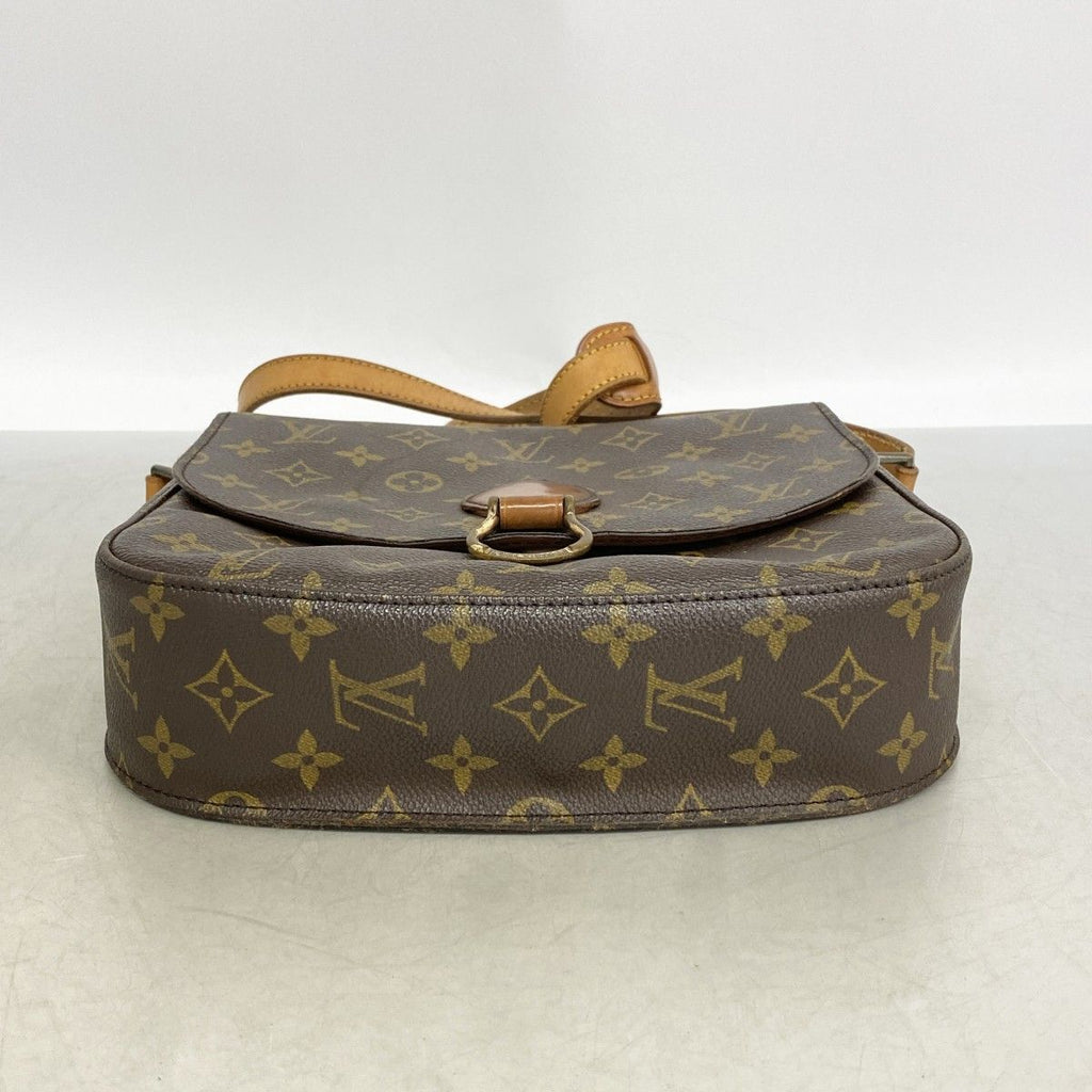 Louis Vuitton Shoulder Bag Monogram Saint Cloud GM Brown — view 3