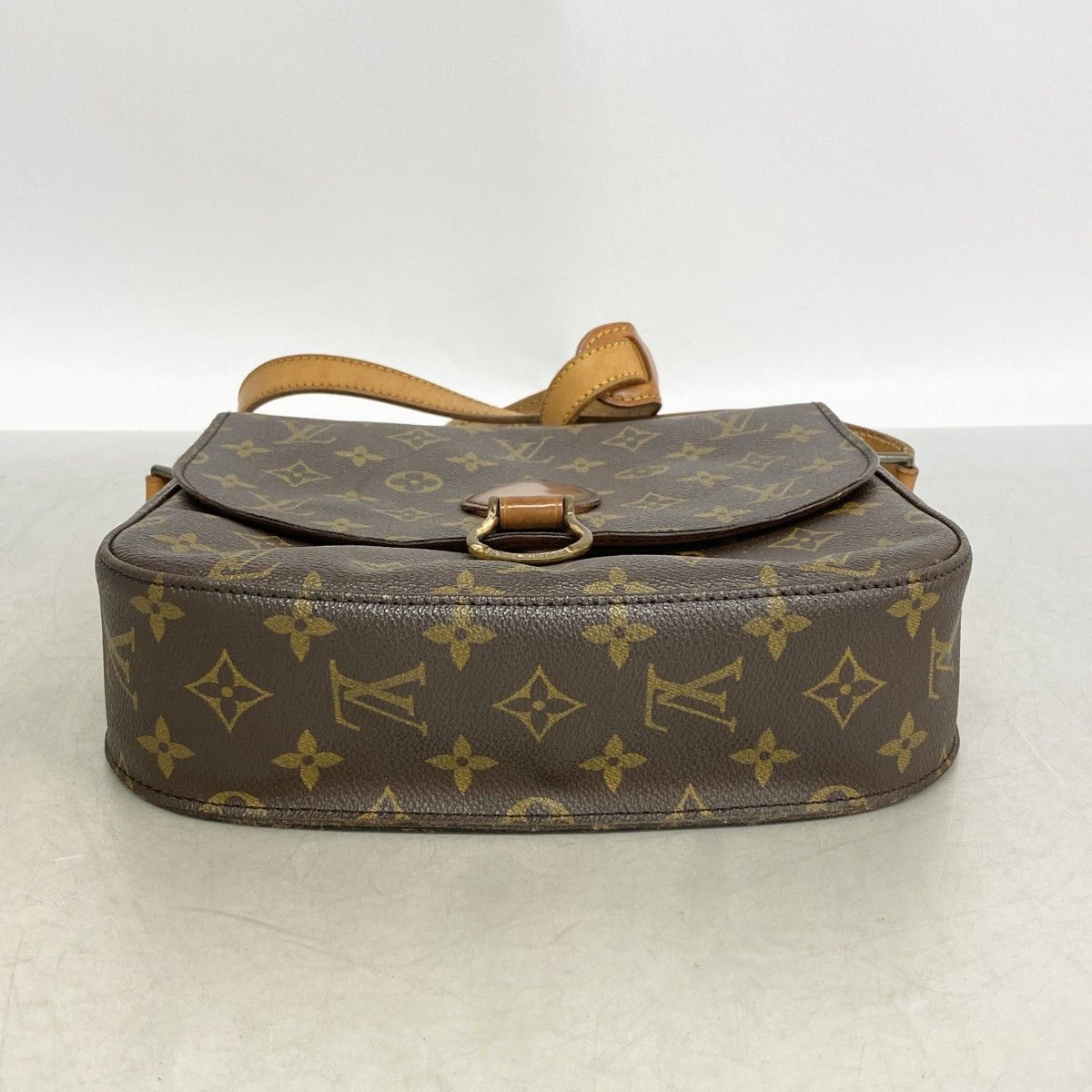 Louis Vuitton Shoulder Bag Monogram Saint Cloud GM Brown — view 3