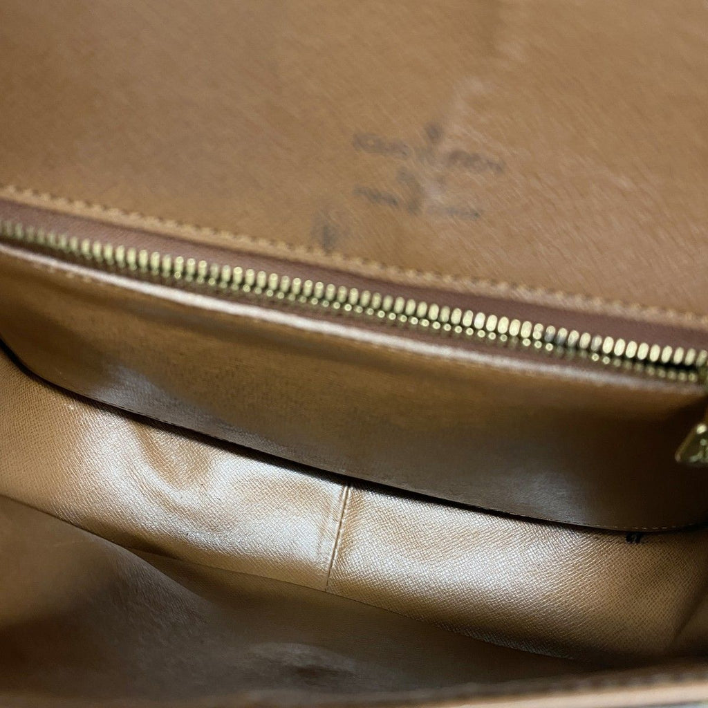 Louis Vuitton Shoulder Bag Monogram Saint Cloud GM Brown — view 4