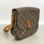 Louis Vuitton Shoulder Bag Monogram Saint Cloud GM Brown — view 2