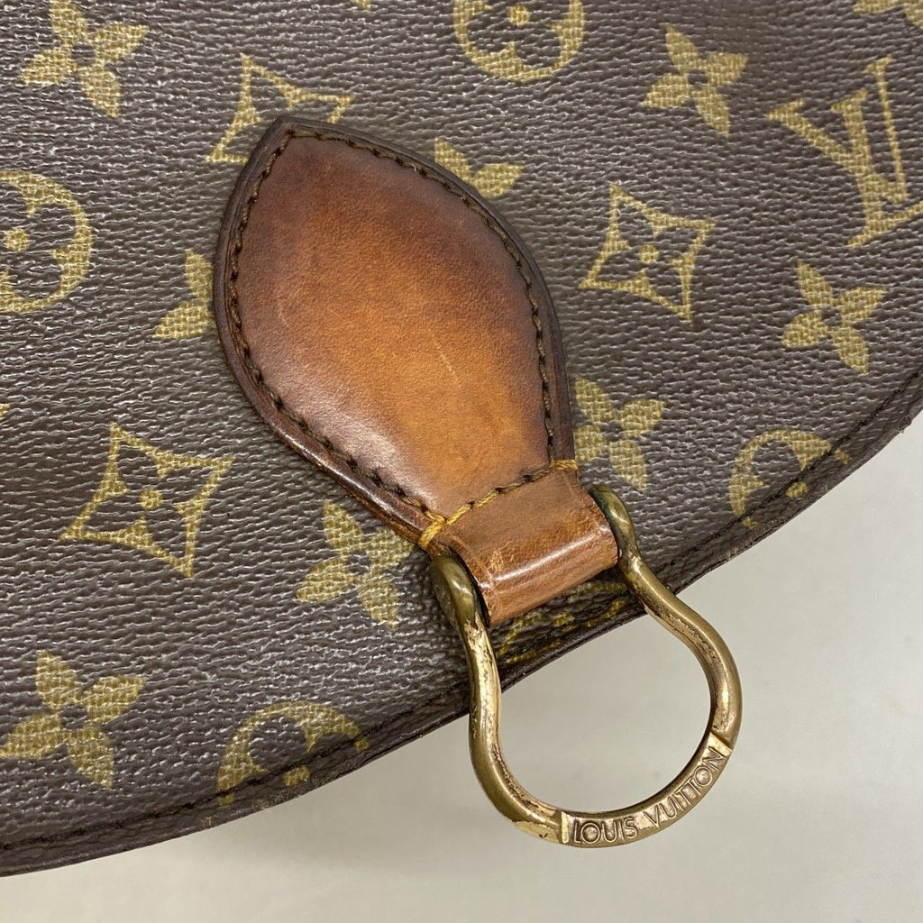 Louis Vuitton Shoulder Bag Monogram Saint Cloud GM Brown — view 8