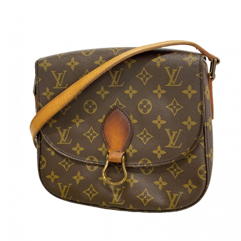 Louis Vuitton Shoulder Bag Monogram Saint Cloud GM Brown