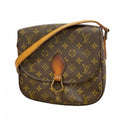 Louis Vuitton Shoulder Bag Monogram Saint Cloud GM Brown