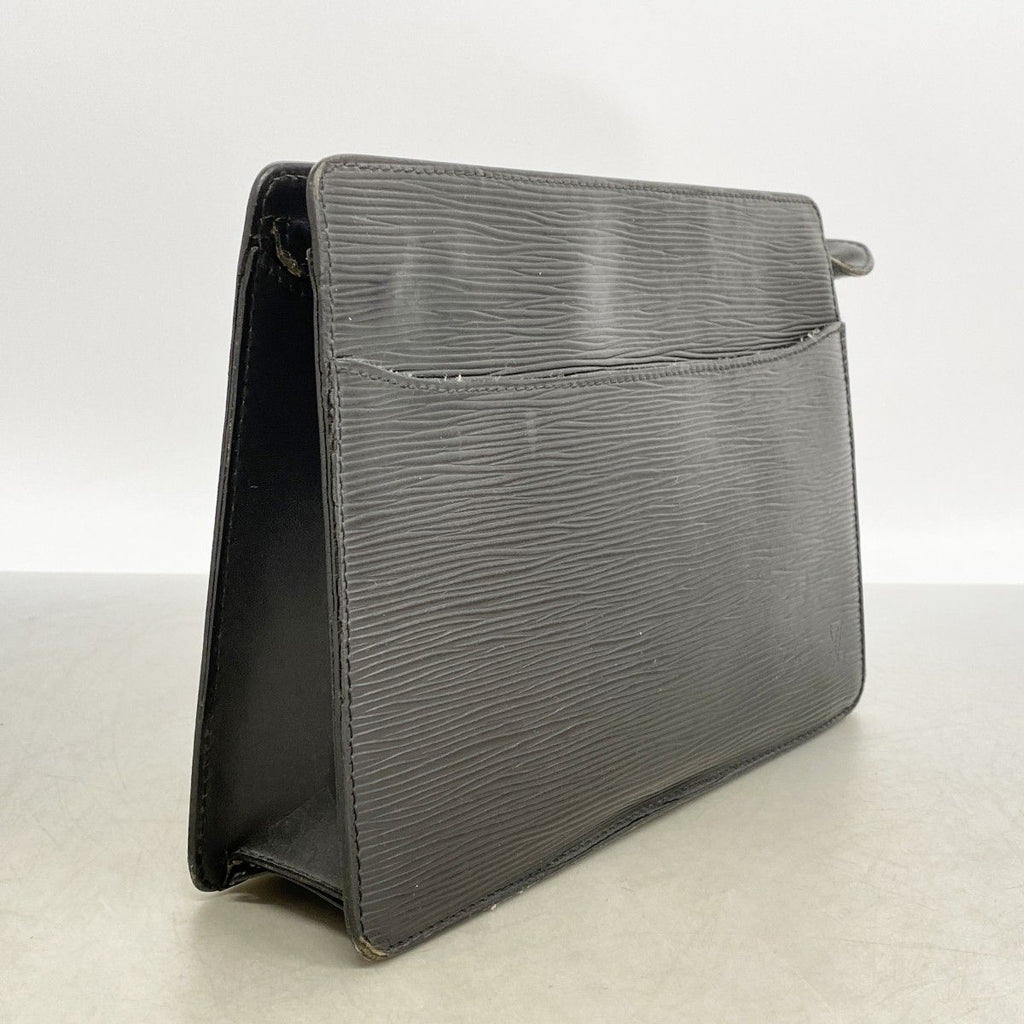 Louis Vuitton Clutch Epi Pochette Homme Noir — view 2