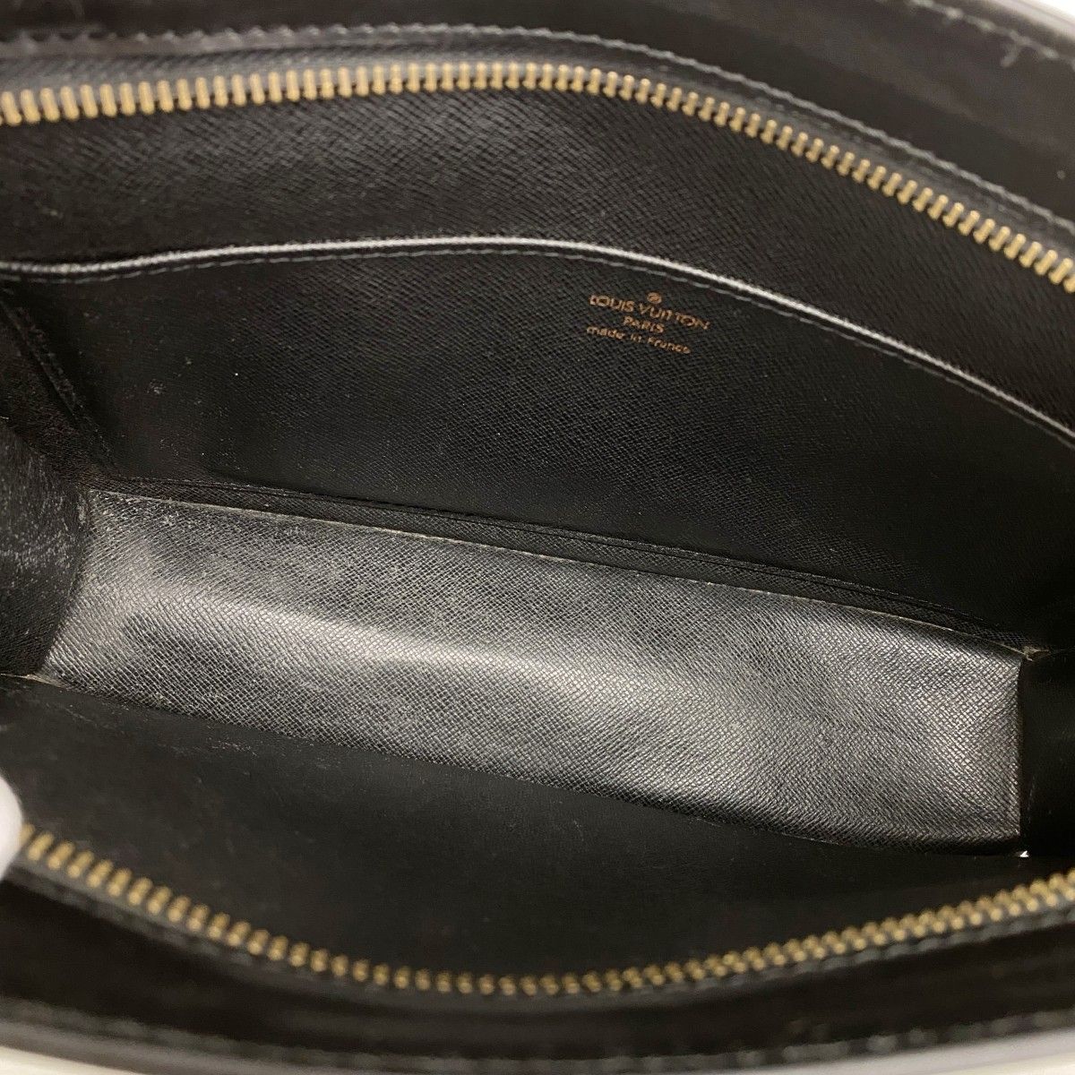 Louis Vuitton Clutch Epi Pochette Homme Noir — view 4