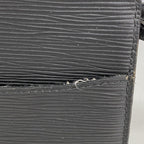 Louis Vuitton Clutch Epi Pochette Homme Noir — view 8