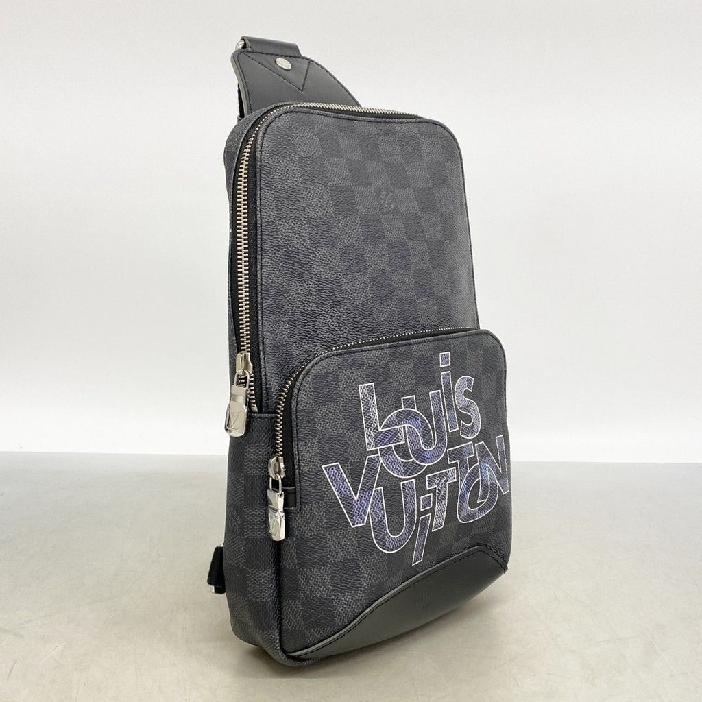 Louis Vuitton Belt Bag Damier Graphite Avenue Black Gray — view 2