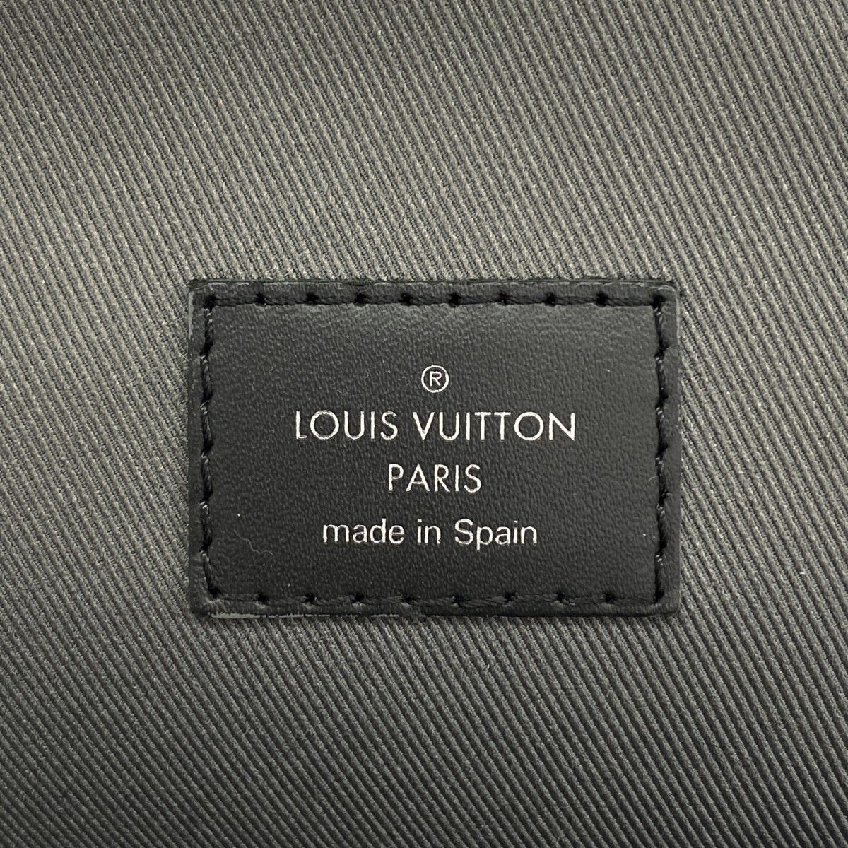 Louis Vuitton Belt Bag Damier Graphite Avenue Black Gray — view 5