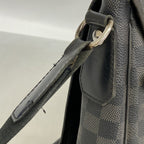 Louis Vuitton Shoulder Bag Damier Graphite Daniel MM Black Gray — view 9