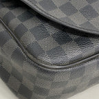 Louis Vuitton Shoulder Bag Damier Graphite Daniel MM Black Gray — view 7