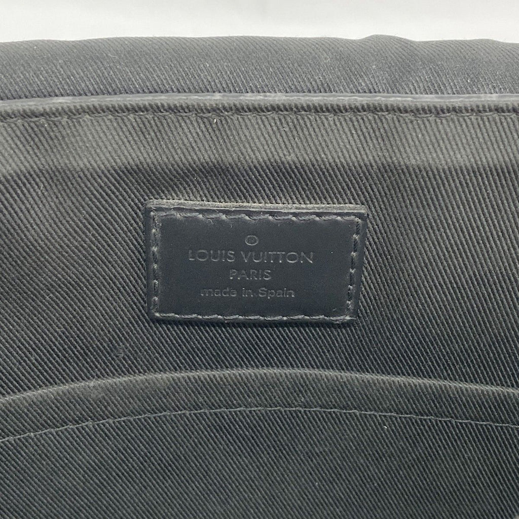 Louis Vuitton Shoulder Bag Monogram Eclipse District PM Black — view 5