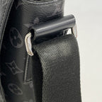Louis Vuitton Shoulder Bag Monogram Eclipse District PM Black — view 9