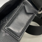 Louis Vuitton Shoulder Bag Monogram Eclipse District PM Black — view 8