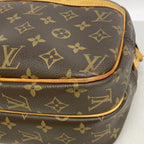 Louis Vuitton Shoulder Bag Monogram Reporter PM Brown — view 6