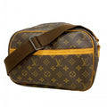 Louis Vuitton Shoulder Bag Monogram Reporter PM Brown