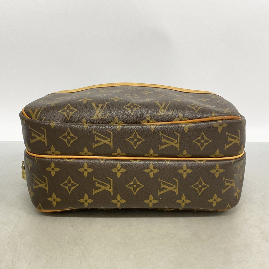 Louis Vuitton Shoulder Bag Monogram Reporter PM Brown — view 3
