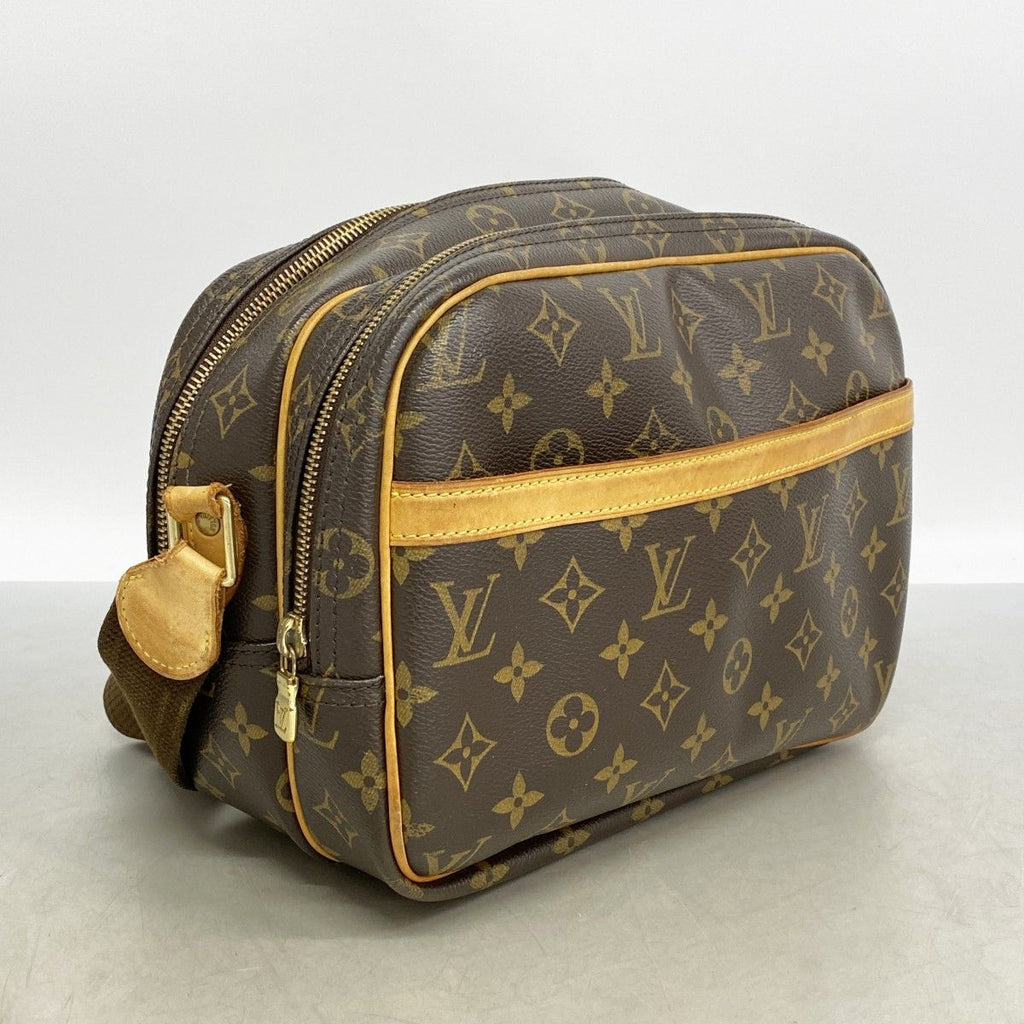 Louis Vuitton Shoulder Bag Monogram Reporter PM Brown — view 2