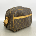 Louis Vuitton Shoulder Bag Monogram Reporter PM Brown — view 2